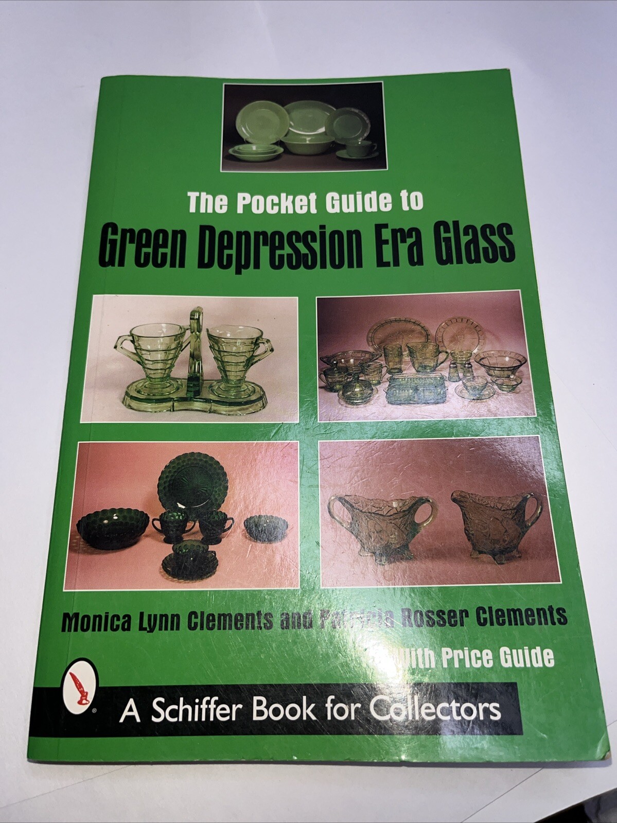 Green Depression Glass Pocket Guide Tons Of Color Pictures Prices For 2002