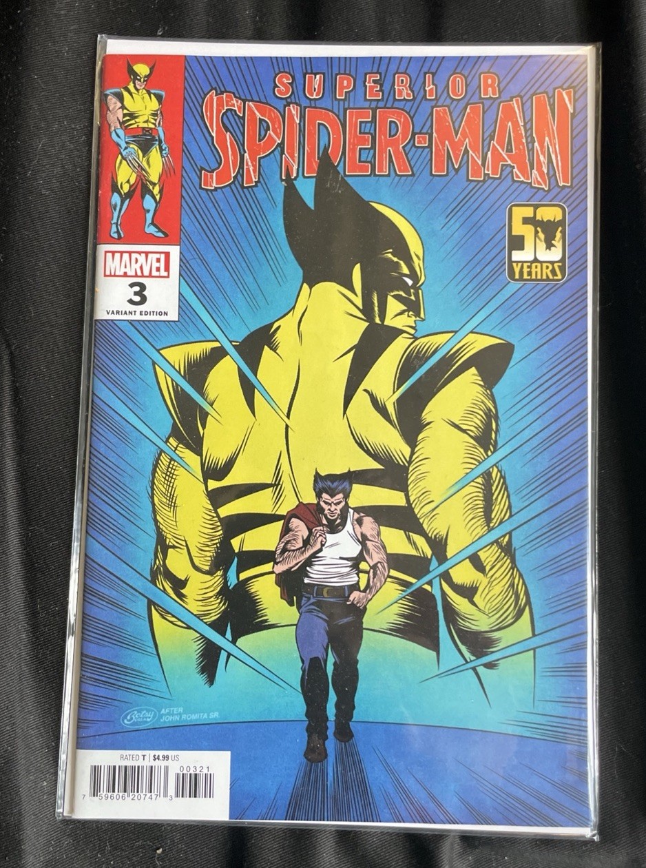 Superior Spider-Man #3 VF 2024 X-Men Wolverine