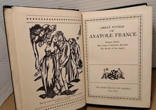 Great Novels of ANATOLE FRANCE - Book League of America - Antique Collector's HC