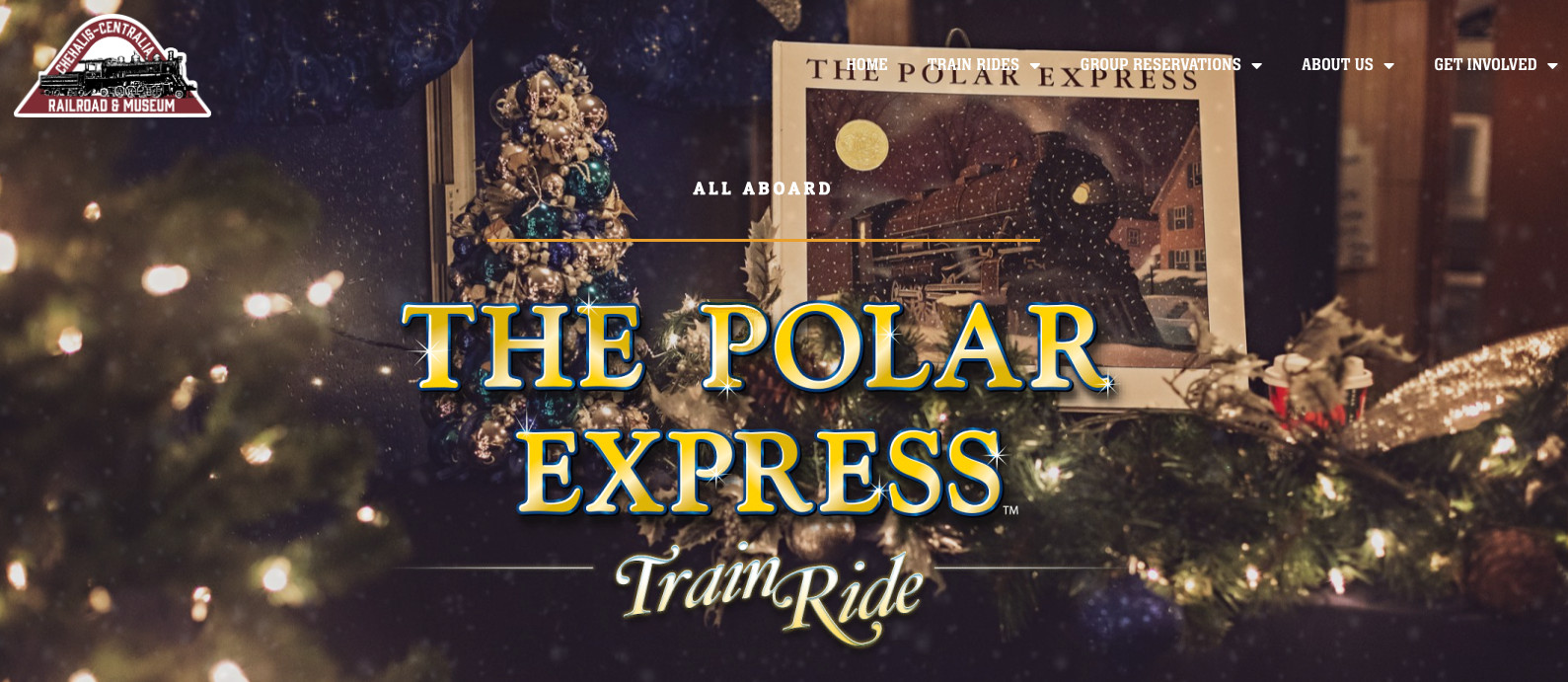 4 Polar Express Train Tickets - Chehalis, WA 4:30pm on 12/20/25