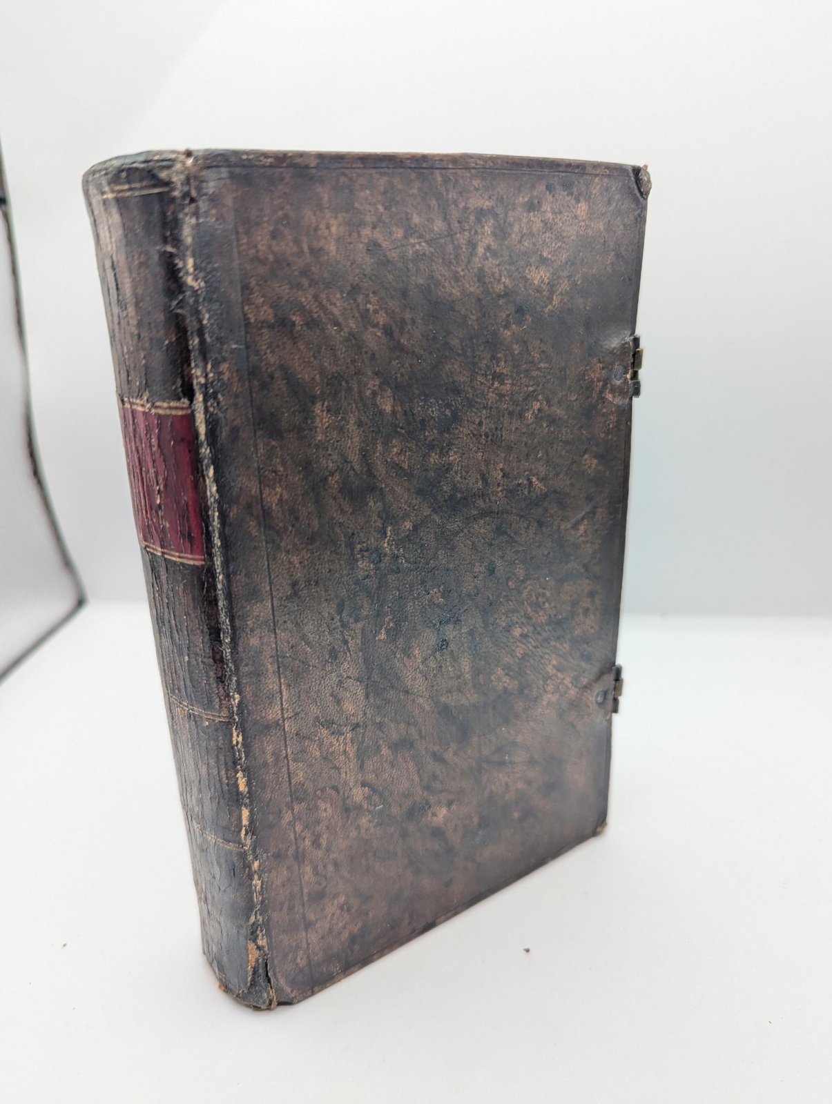 Hubner's BIBLISCHE HISTORIEN 1846 German with Metal Clasps - Illustrated