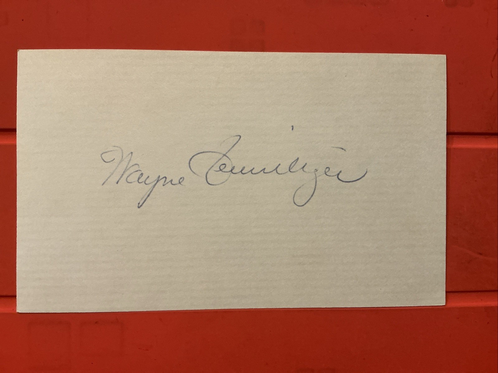 Wayne Terwilliger 🔥🔥MLB: 1951 Brooklyn Dodgers🔥🔥Autograph⚾️⚾️