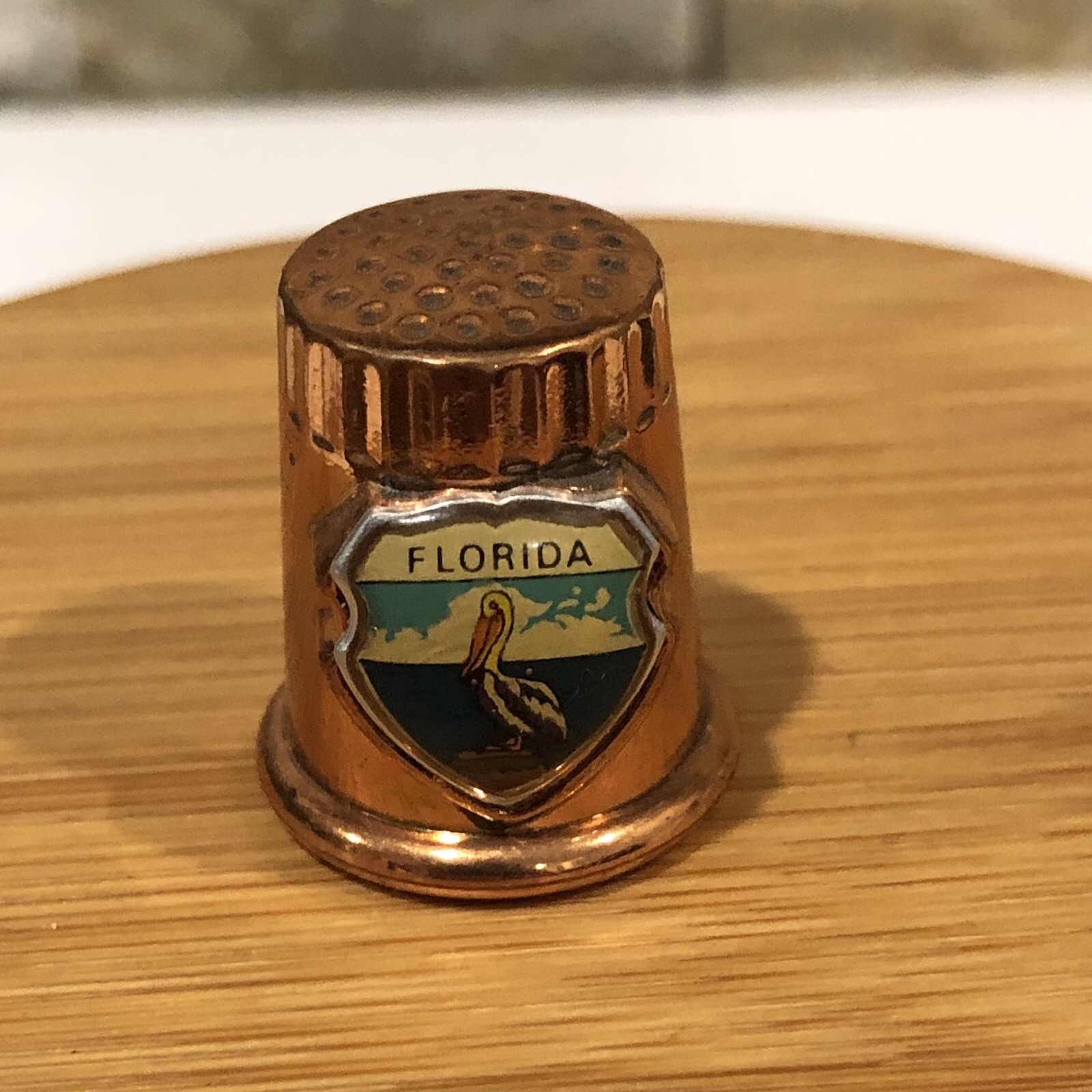 Vintage Thimble Florida T16