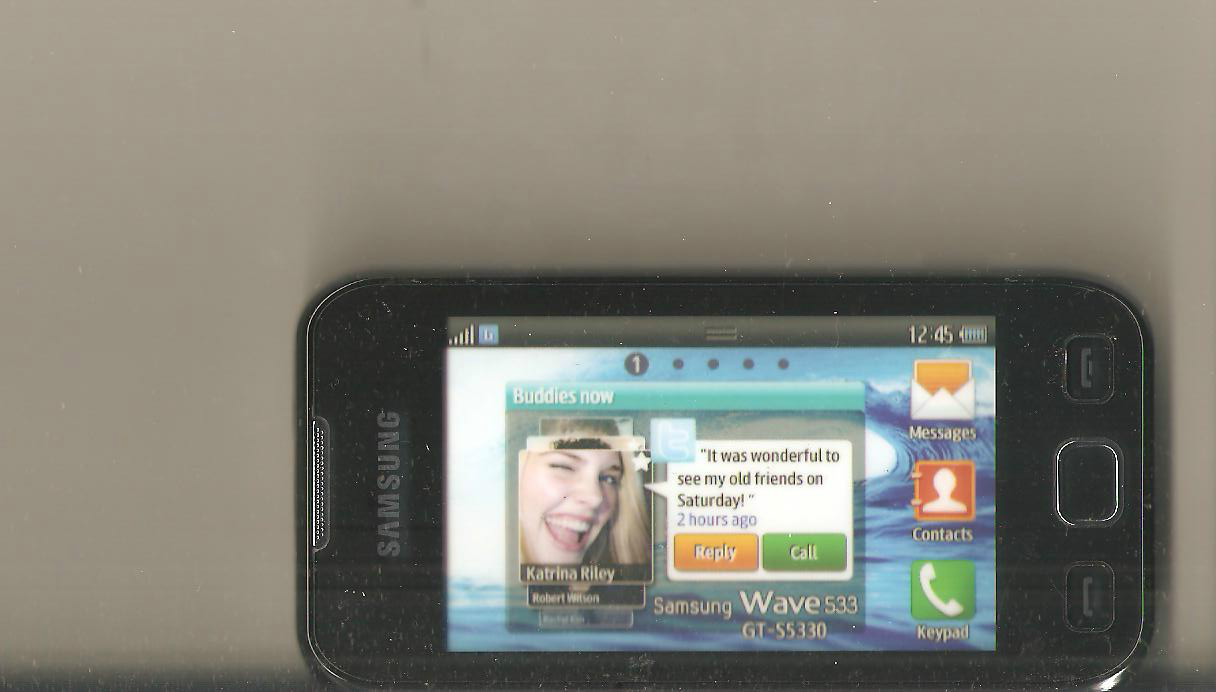 FAKE SHOWCASE PHONE - DUMMY - SAMSUNG GT-S5330 (IS NOT A PHONE)