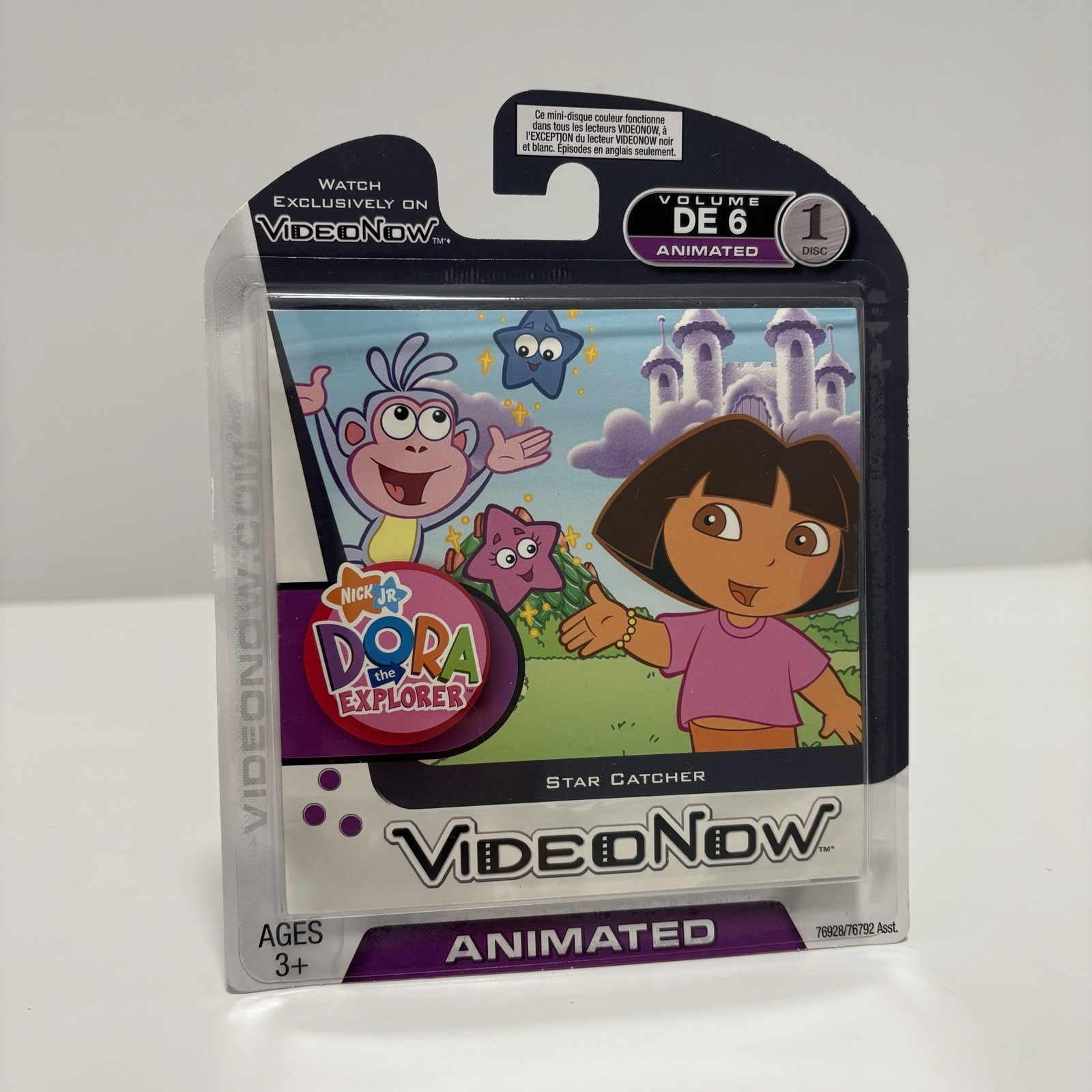 Video Now Interactive System PVD Game Dora The Explorer Star Catcher DE6