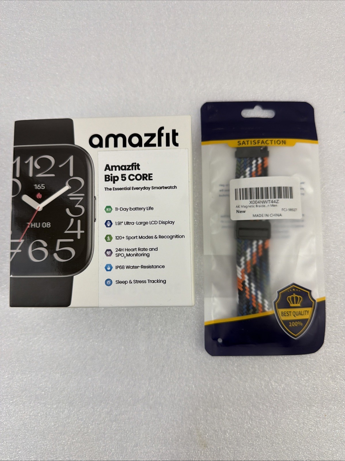 Amazfit Bip 5 Core Smart Watch Fitness Activity Tracker With Bonus Magnetic Band