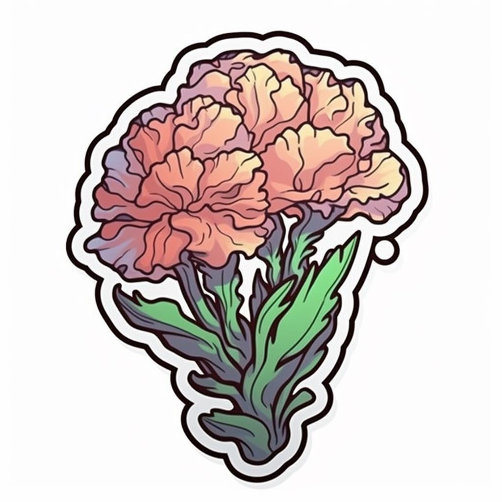 Carnation Flower # 006439