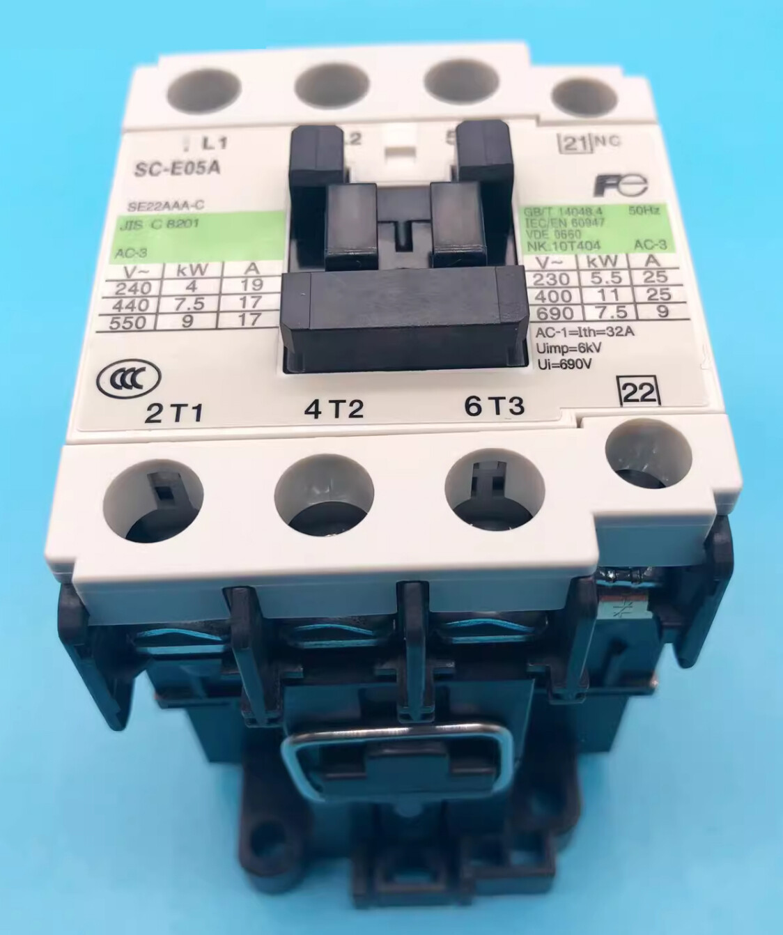 Fuji Electric AC Contactor SC-E05A 21NC AC110V 220V 380V