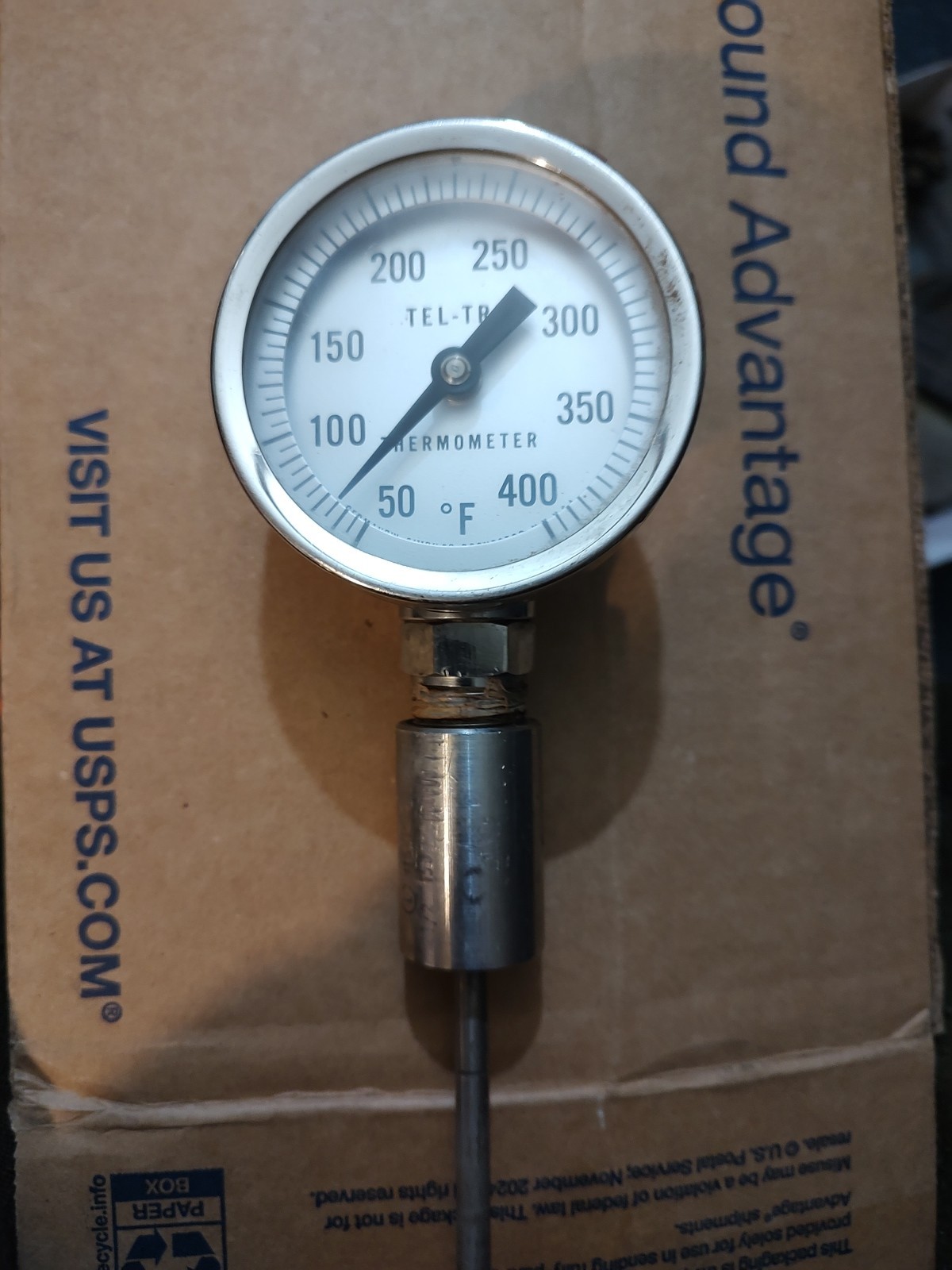 Tel-teu Thermostat 50/400 F