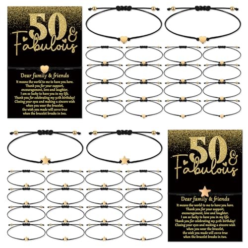  40thth 60th 70th Birthday Party Gift for Women Adjustable 50 50th Birthday