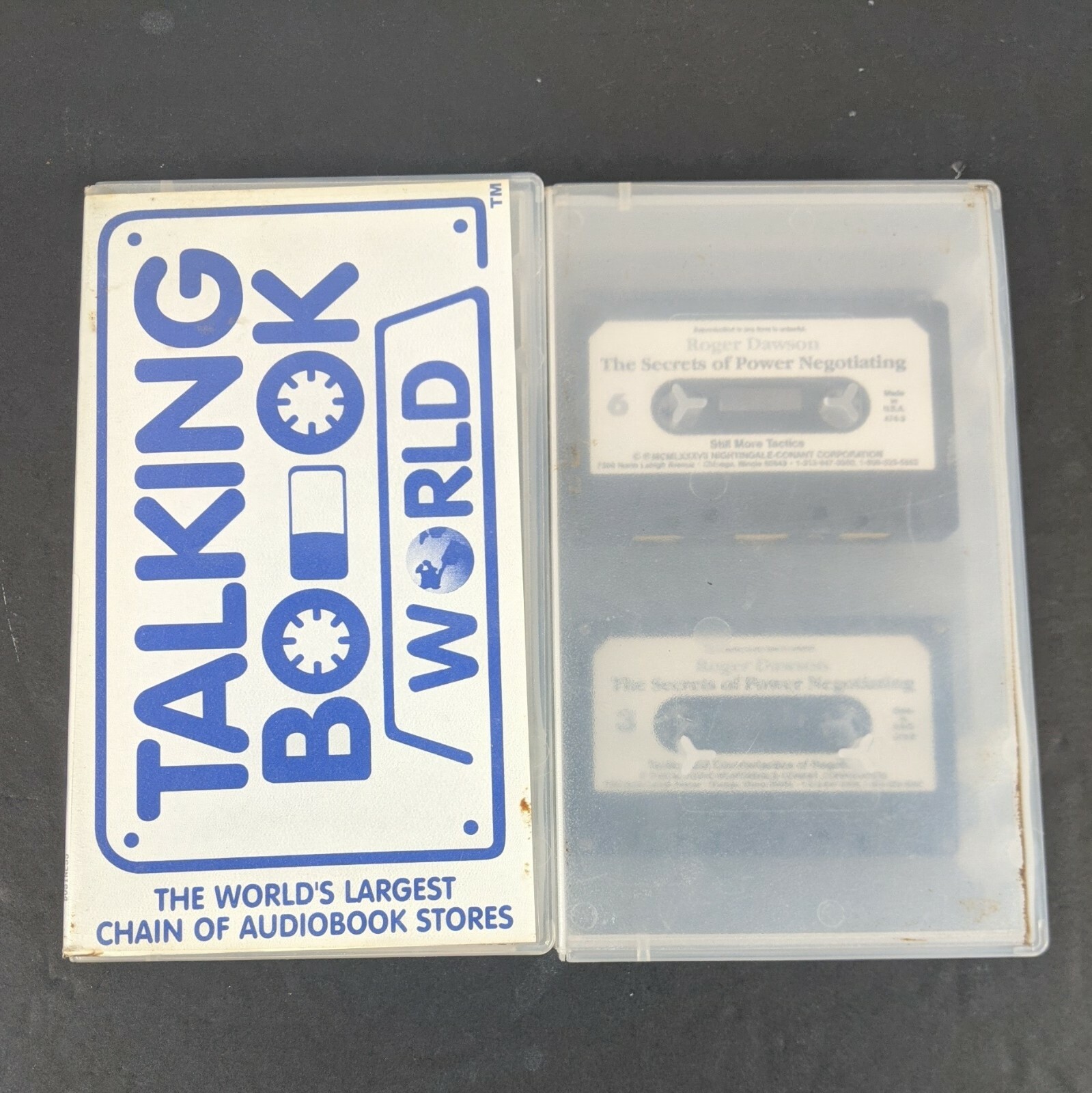 The Secrets of Power Negotiating By Roger Dawson Audio Book On Cassette Tape