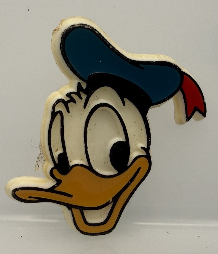 Vintage Donald Duck Disney Pin Made in St. Lucia