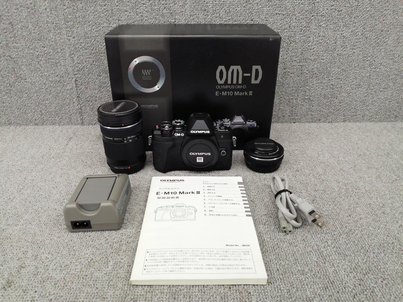 Olympus E-M10 III Mirrorless Camera Kit, 16.05MP, 4/3 LiveMOS, Used From Japan