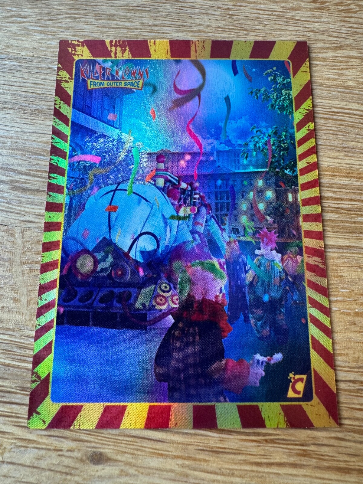 KILLER KLOWNS FROM OUTER SPACE 2023 Cardsmiths #43 Rainbow Holofoil