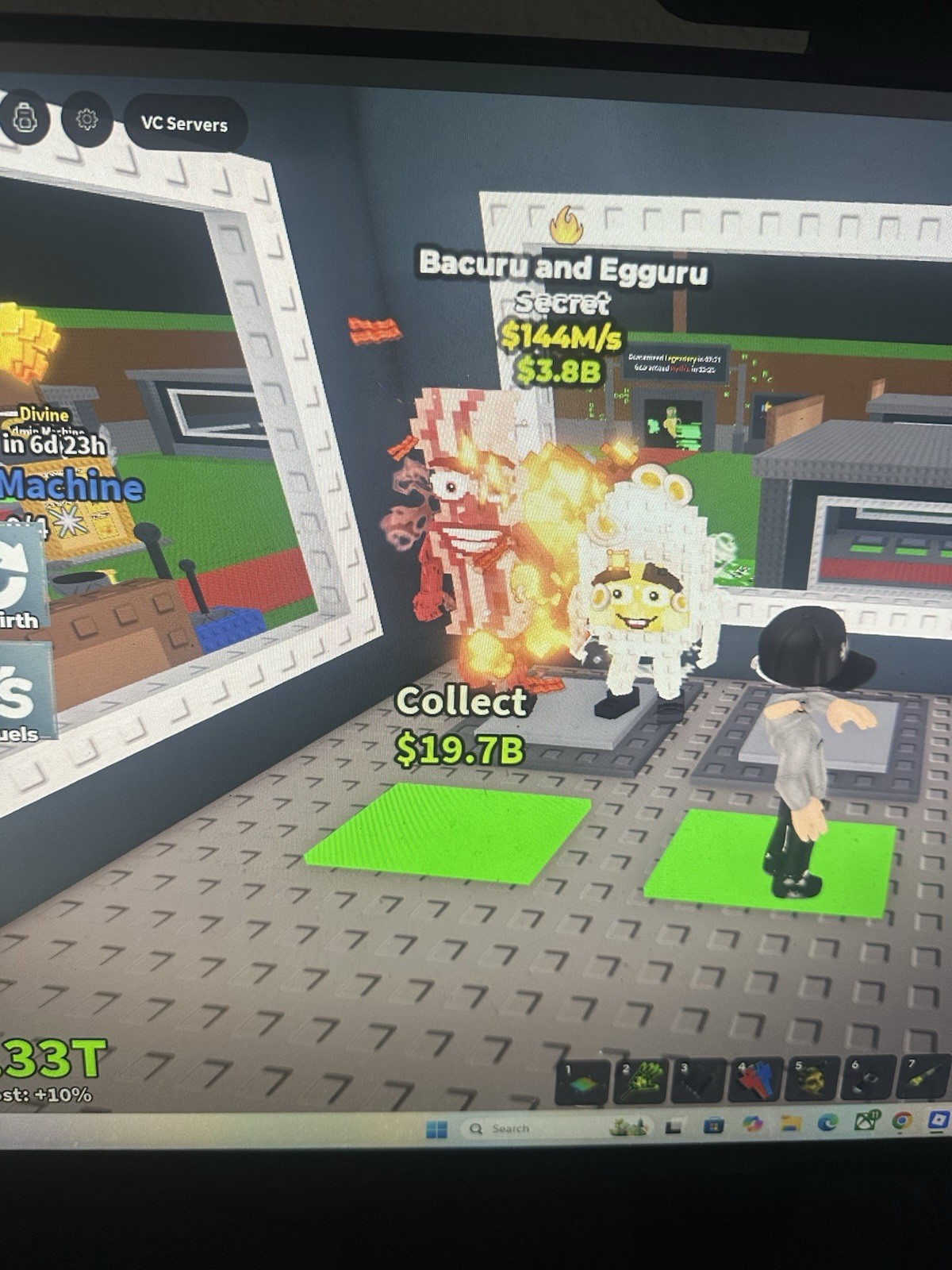 ⭐️Steal a brain rot ⭐️Bacuru Egguru $144M/s $3.8B 