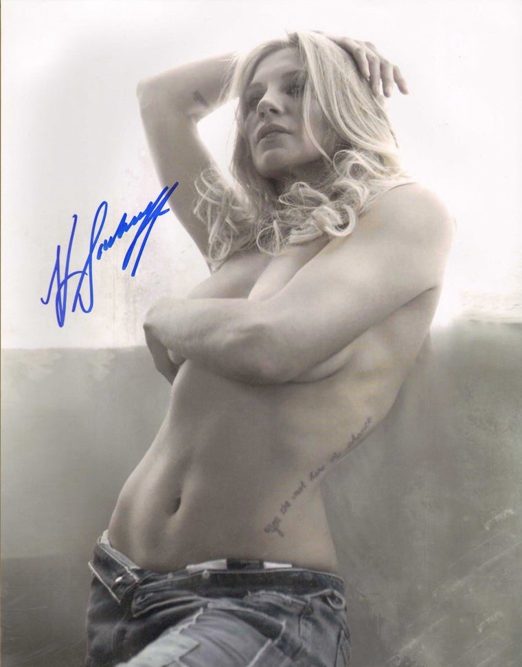 KATEE SACKHOFF SIGNED AUTOGRAPHED 8X10 REPRINT PHOTO CHRISTMAS MAN CAVE GIFT