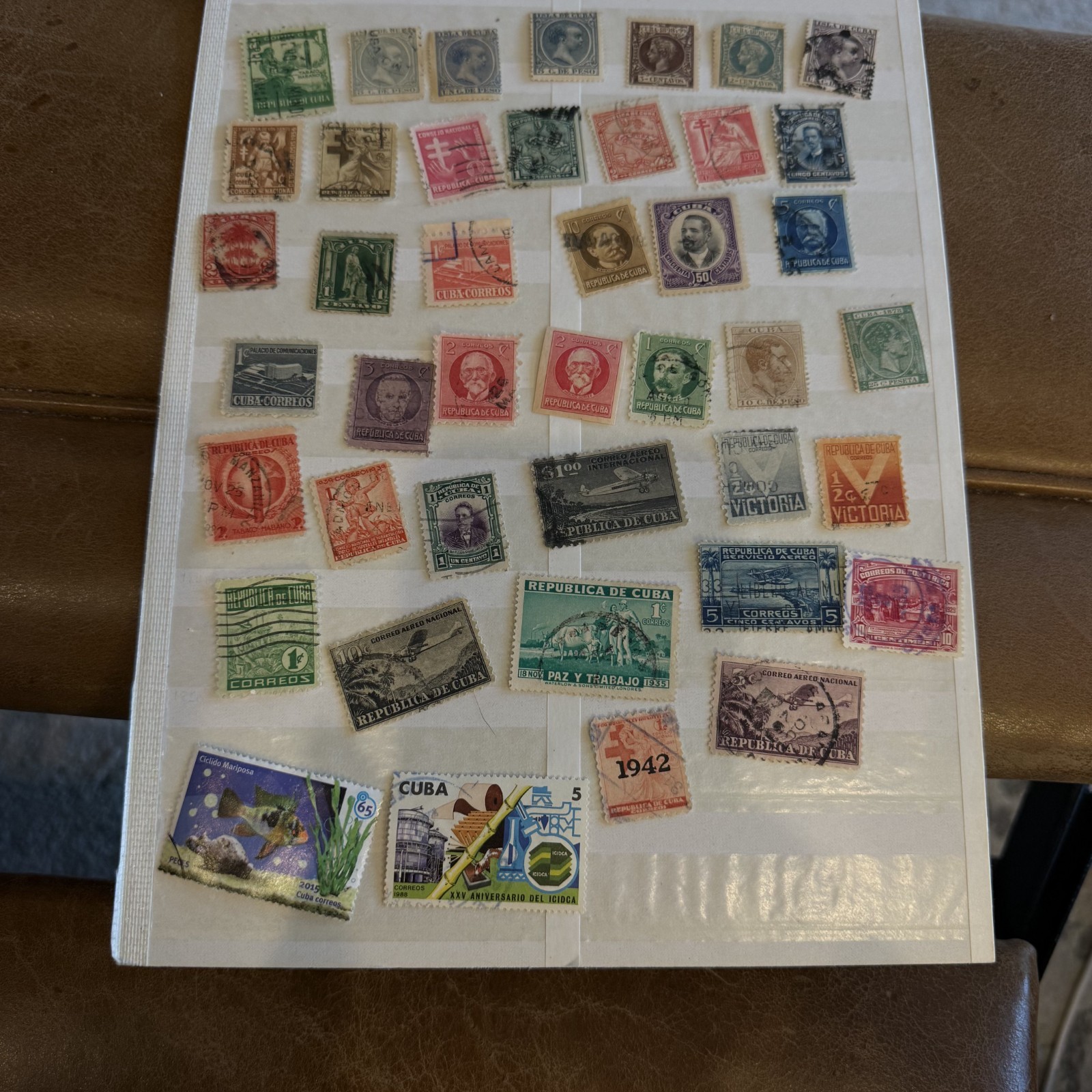 Soviet island stamp from duplicate collection;... FREE SHIPPING very old