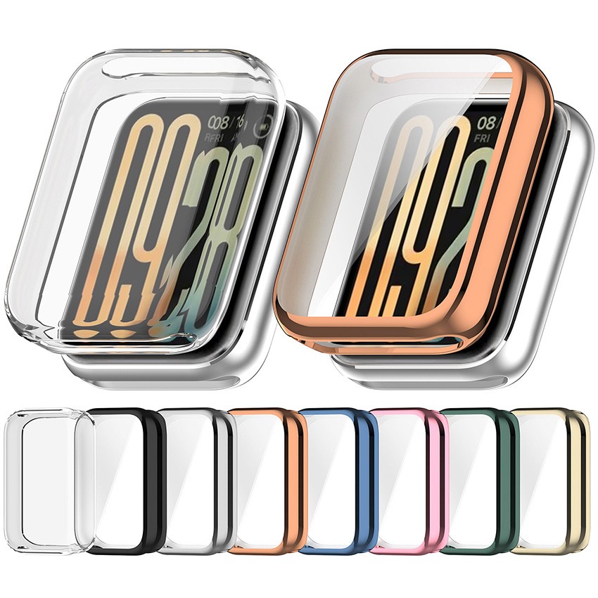 Protective Case Full Cover TPU Case Accessories for Mi Band 9 Pro