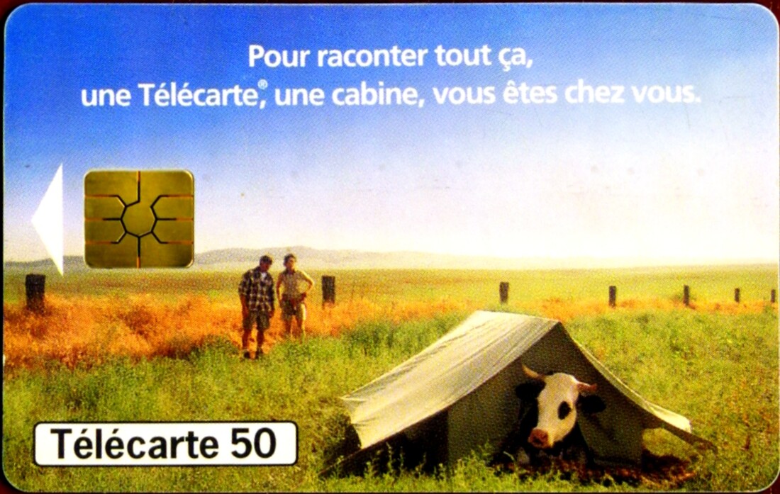 Phonecard France 778 La Vache Pour Raconter (GEM2 Red)