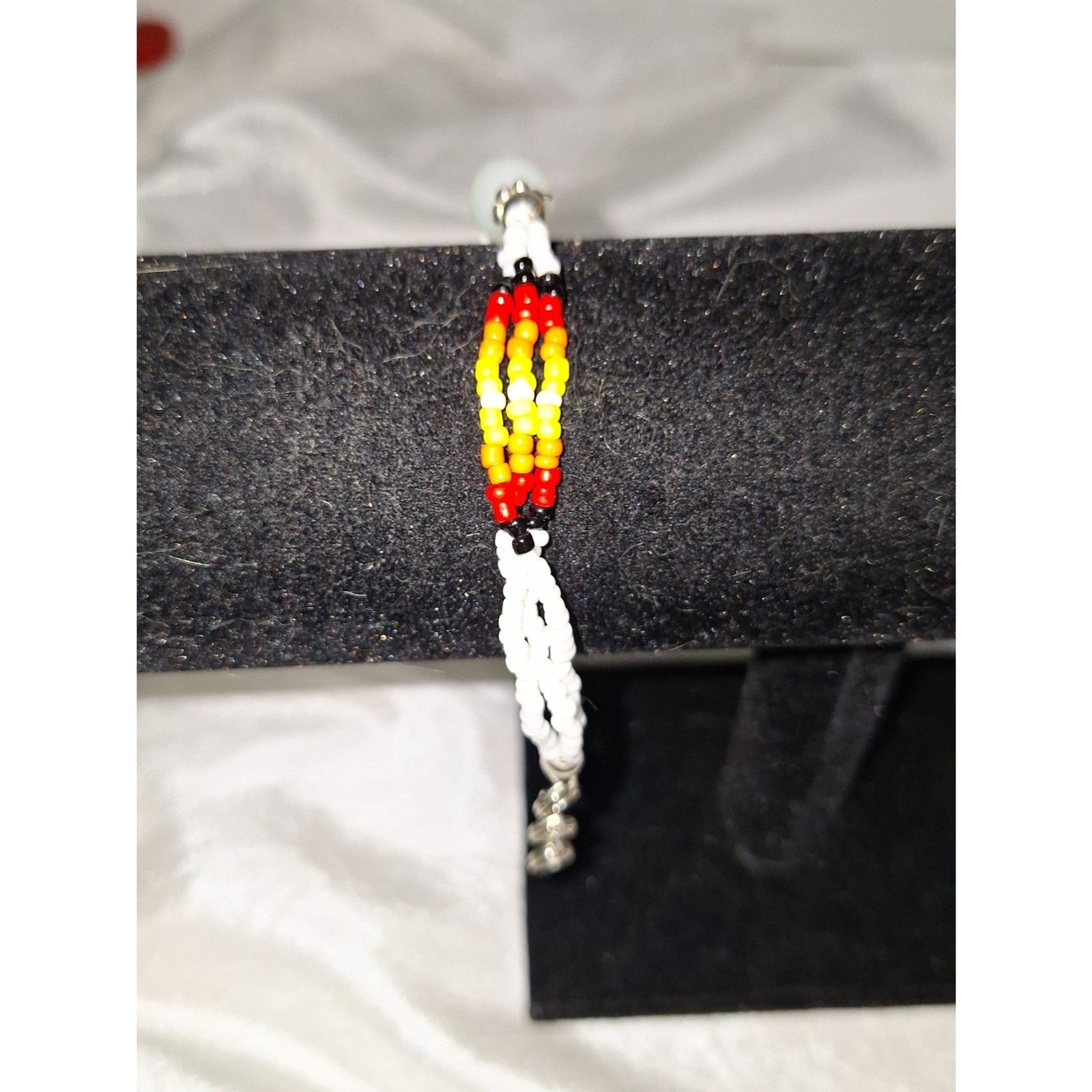 A Mia Native American Inspired Beaded Bracelet Southwestern Boho Multi Strand 