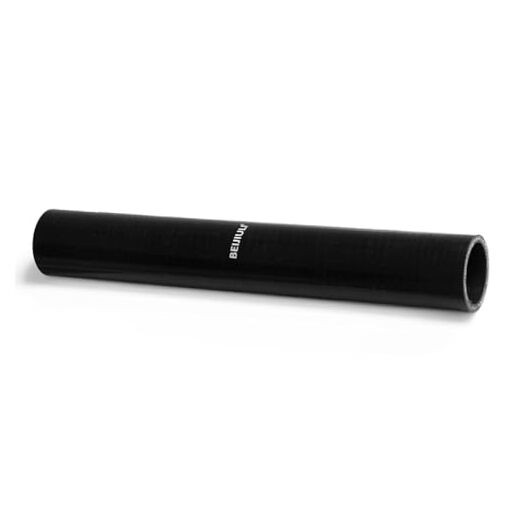 Radiator Coolant Air Hose,12 inch Length Silicone Coupler 1 1/2" ID Black 0