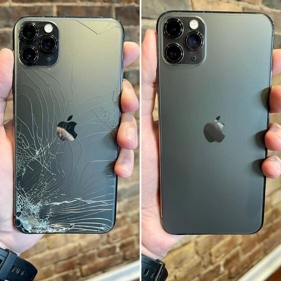 iPhone Back Glass Repair Mail in Repair Service