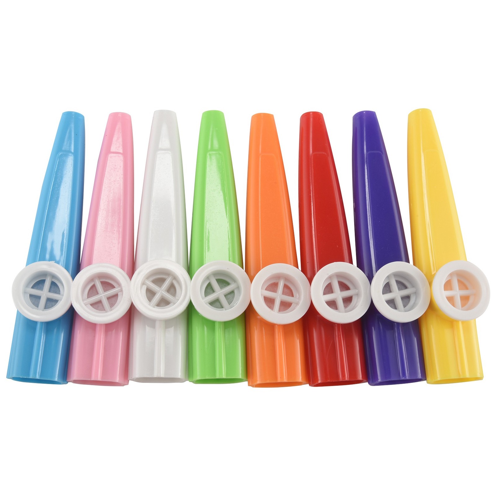 24 Pieces Plastic Kazoos 8   Musical Instrument, Good Companion For8389