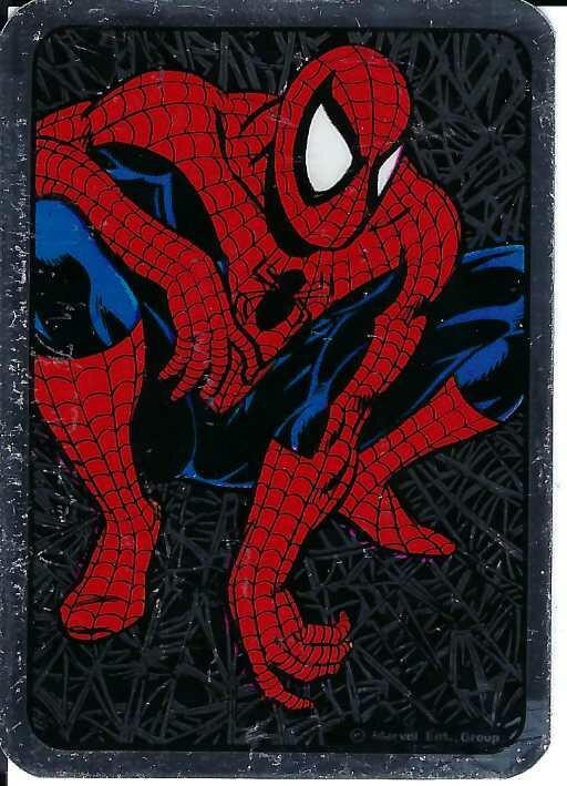 Vintage Spider-Man Vending Machine Foil Sticker Card Marvel Comics MCU Classic