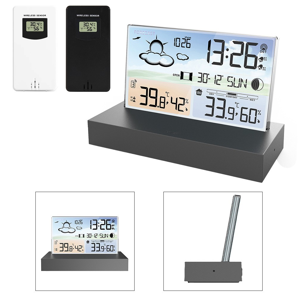 Weather Forecast Sensor Humidity Sensor Thermometer 60 Meters Transmission Range