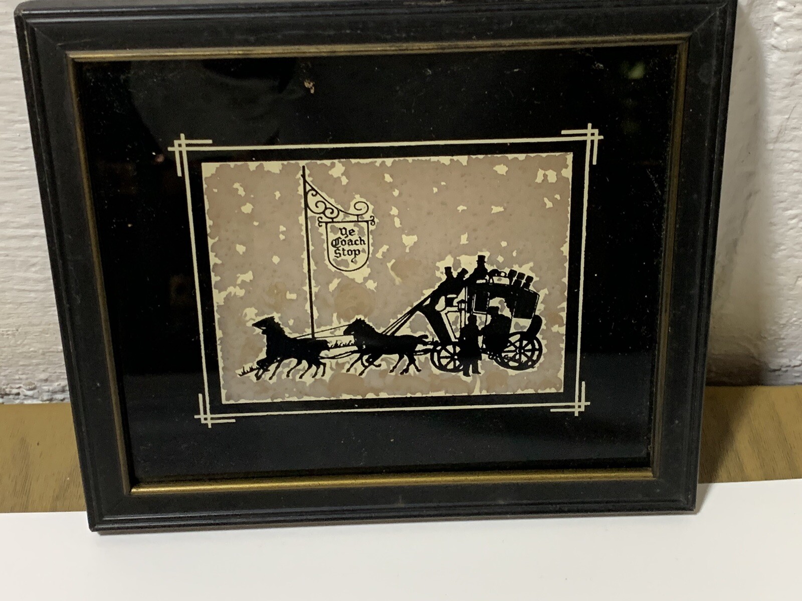 Silhouette OF DISTINCTION RELIANCE HAND CUTTING TRANSFER ENAMELS YE COACH STOP
