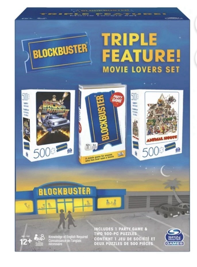Blockbuster Triple Feature! Movie Lovers Set New