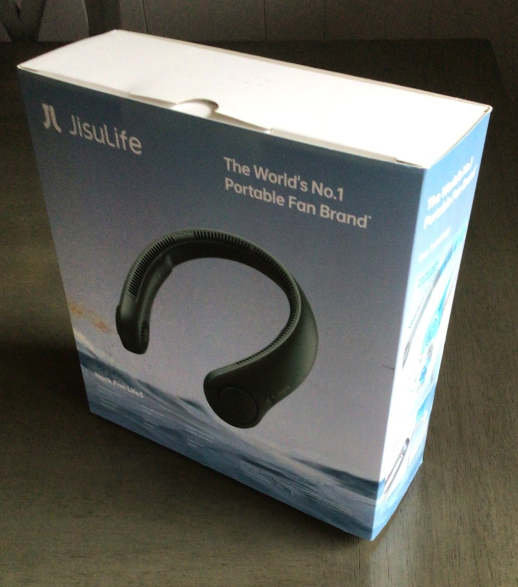 Jisulife Neck Fan Life3 Portable Fan Low Noise Ultra Light Design Hands Free