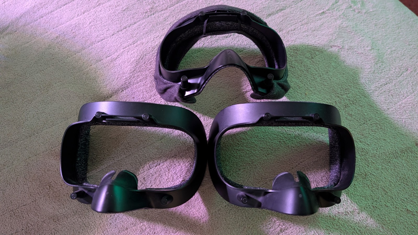 3x Genuine Valve Index Headset VR Face Gasket Plus VR Cover