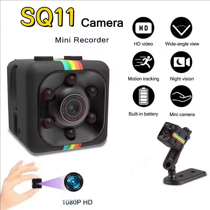 SQ11 Mini Camera 1080P HD Micro Camera 30 Frame Action Video Camera Sports DV Ou