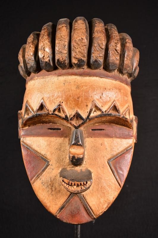 African Old Eket Mask/Mask Nigeria Africa Afrique 1525