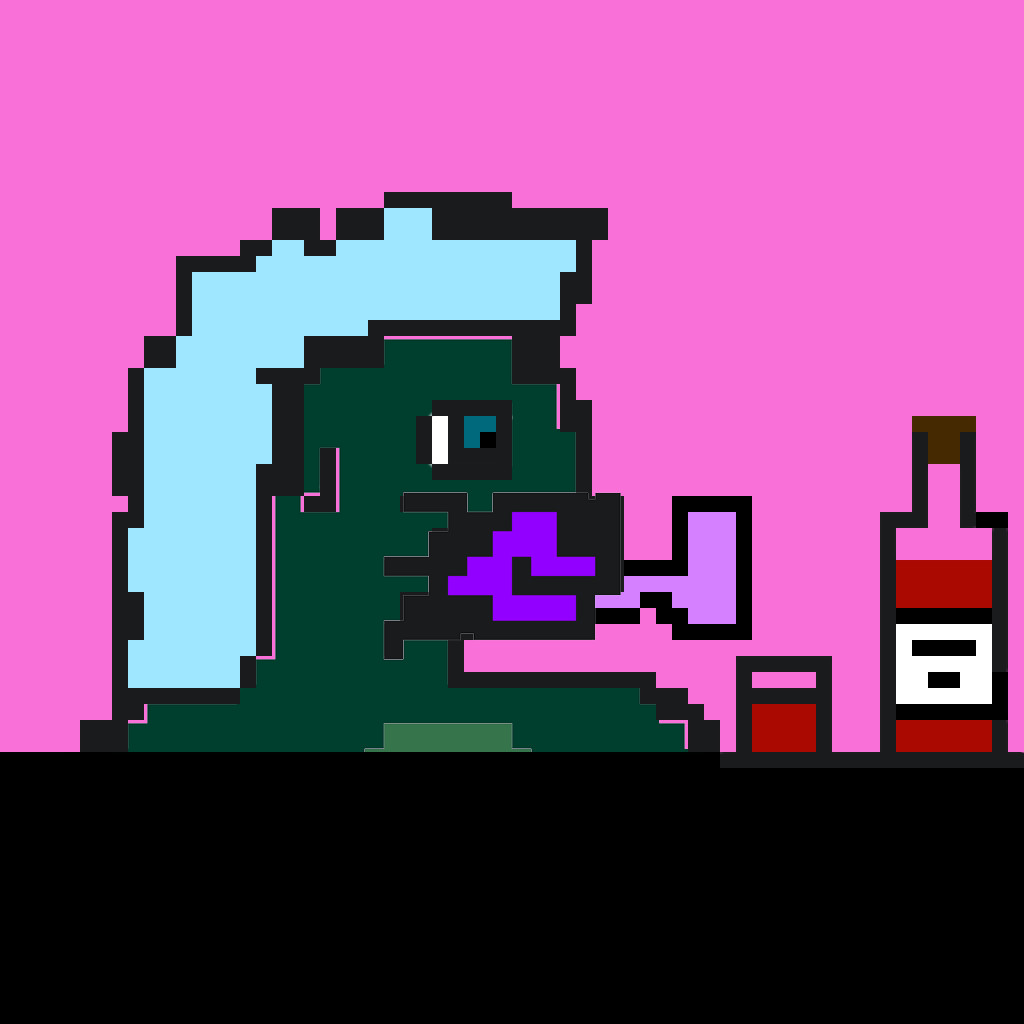 CRYPTO LYIN' PUNKS DIGITAL NFT ART 1 OF 1  COLLECTION FREE SHIPPING!