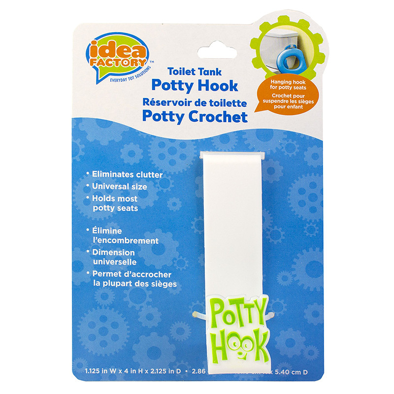 Toddlers Kids Toilet Tank Potty Hook, White Ideal Factory