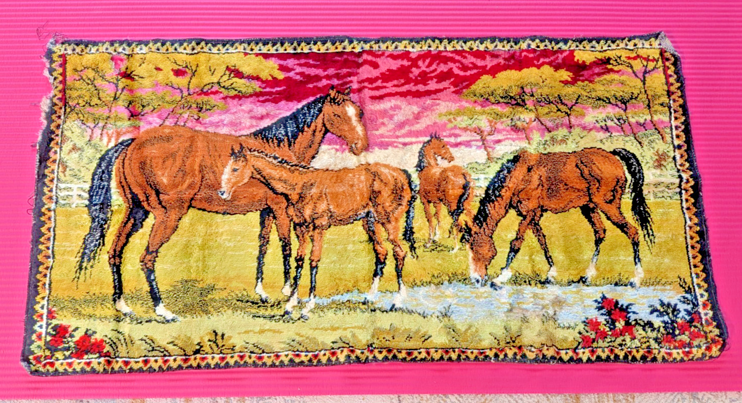Vintage Horse Tapestry