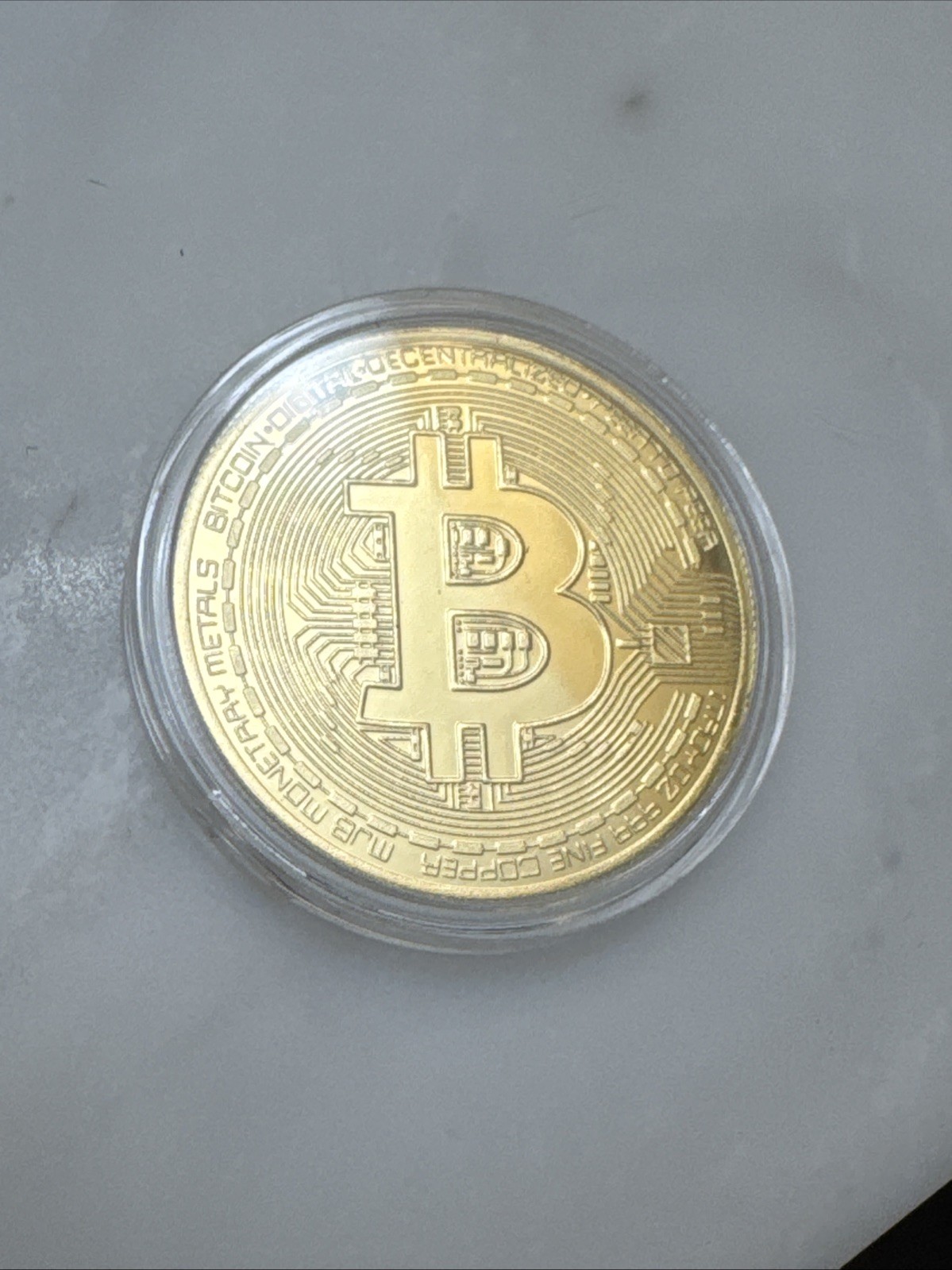 Get Your Physical Bitcoin!!! Bitcoin You Can Hold!!!! Beautiful Detailed Coin!!￼