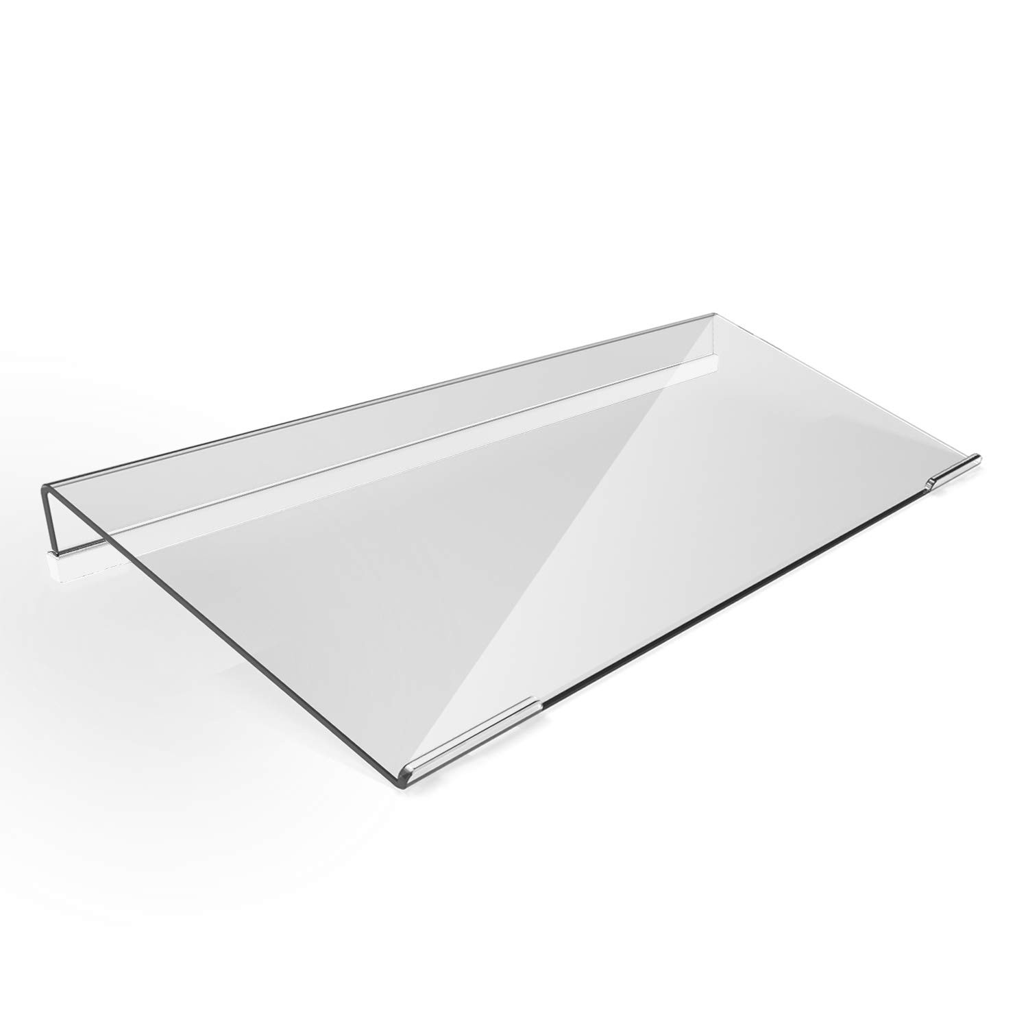 KOTEMON Acrylic Tilted Computer Keyboard Stand for Compact Keyboard, 78 Clear 