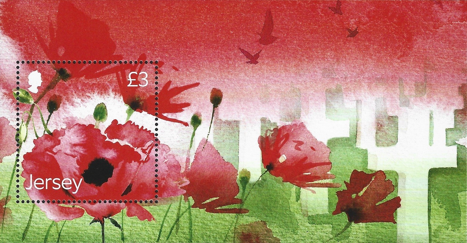 2014 Jersey Sg MS1830 Remenberance 2014. Centenary of the First World War MNH