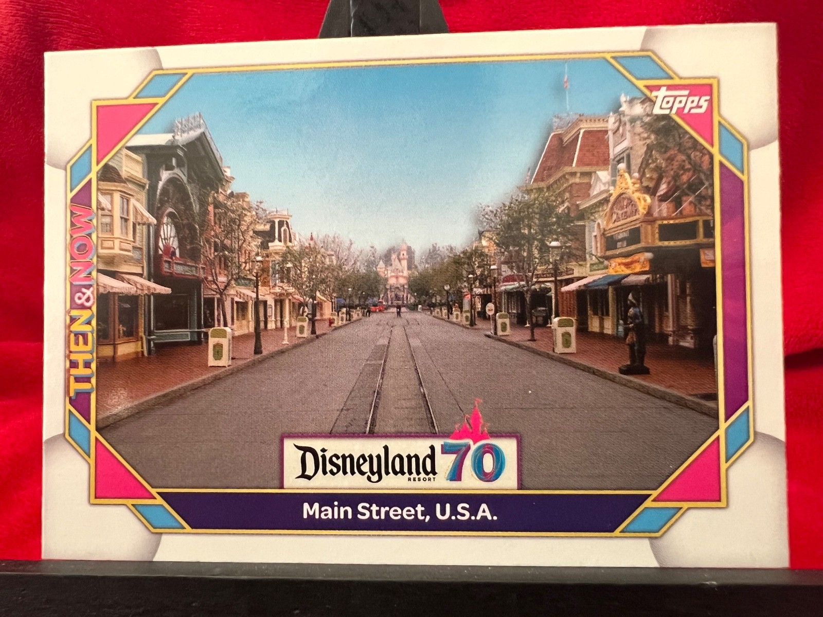 2025 Topps Disney 70th Anniversary # 3 Main Street USA