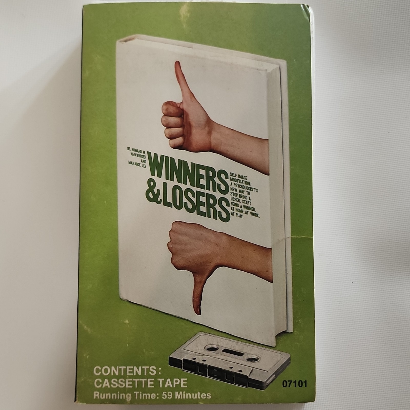 Dr. Howard M. Newburger Winners & Losers Cassette Tape Success Motivation 59 Min