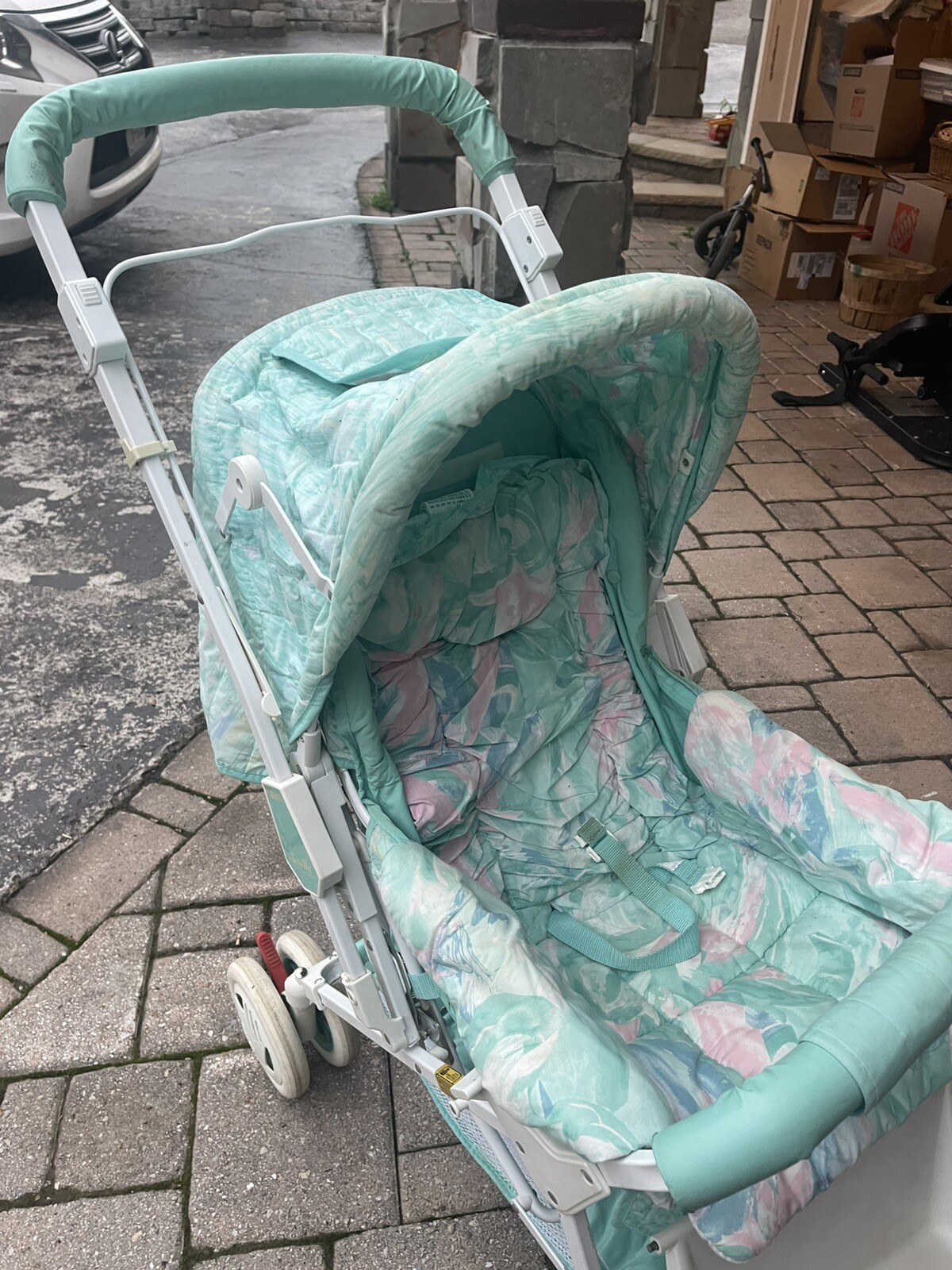 Vintage Graco Stroller Infant Toddler Foldable 1980’s Style