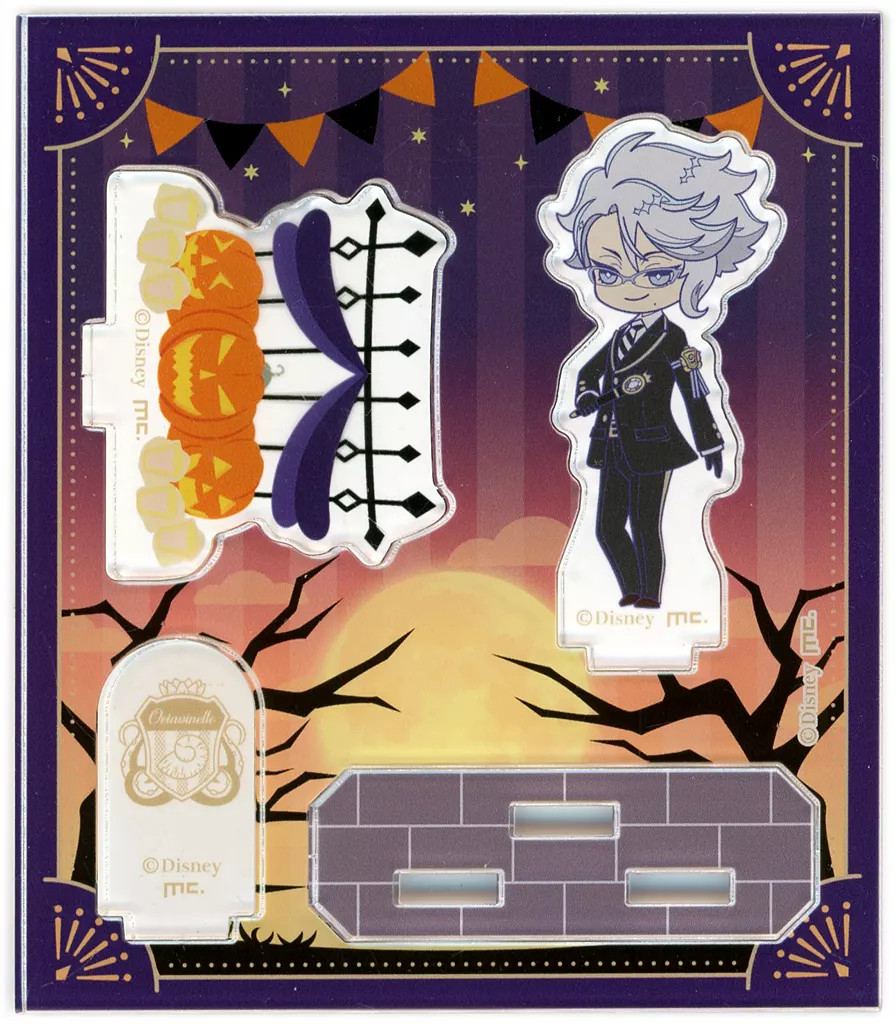 Disney Twisted Wonderland Acrylic Stand Azul Ashengrotto Village Vanguard Limite