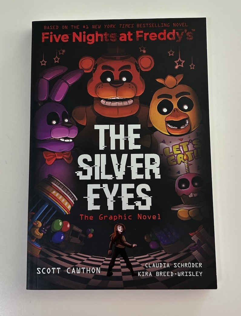 Five Nights at Freddy's The Silver Eyes Graphic Novel 2020 Scholastic Freddy