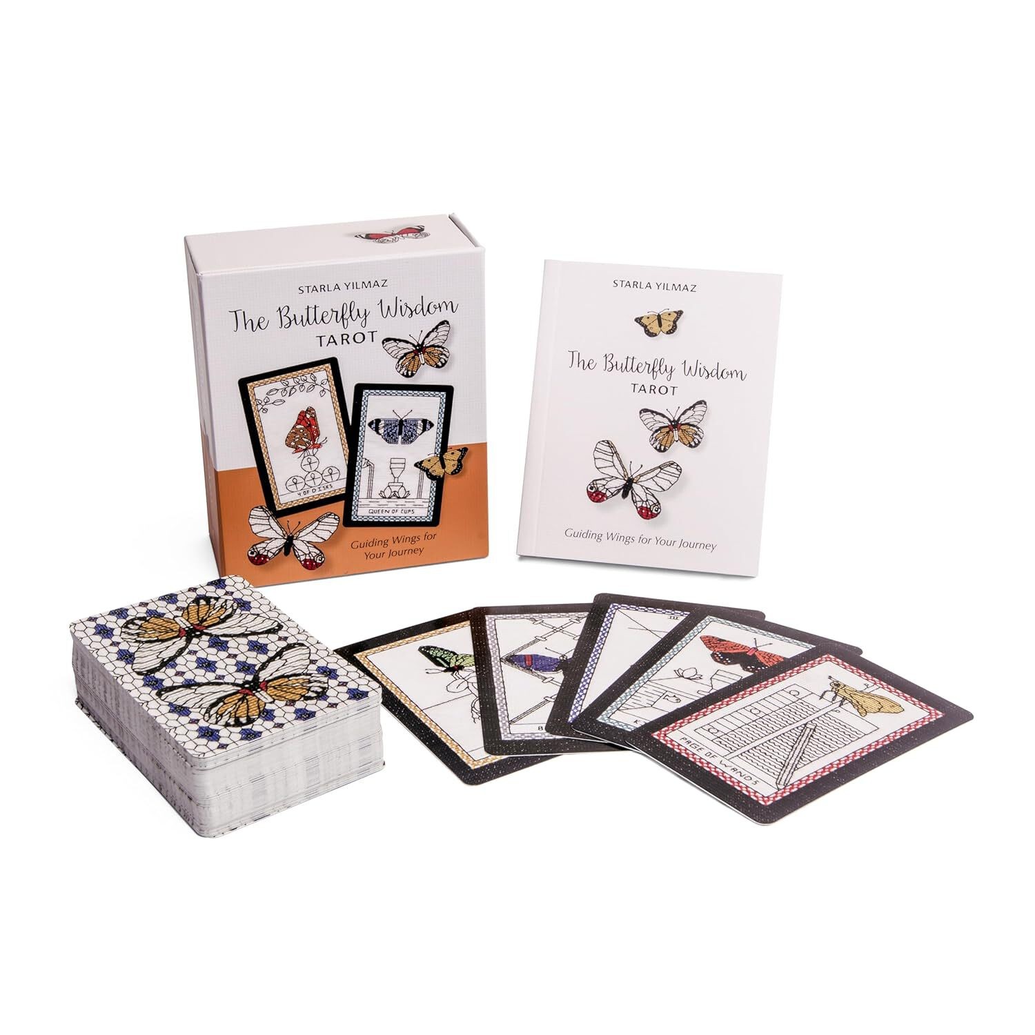 Butterfly Wisdom Tarot Deck 78 Cards & Guidebook Schiffer Publishing