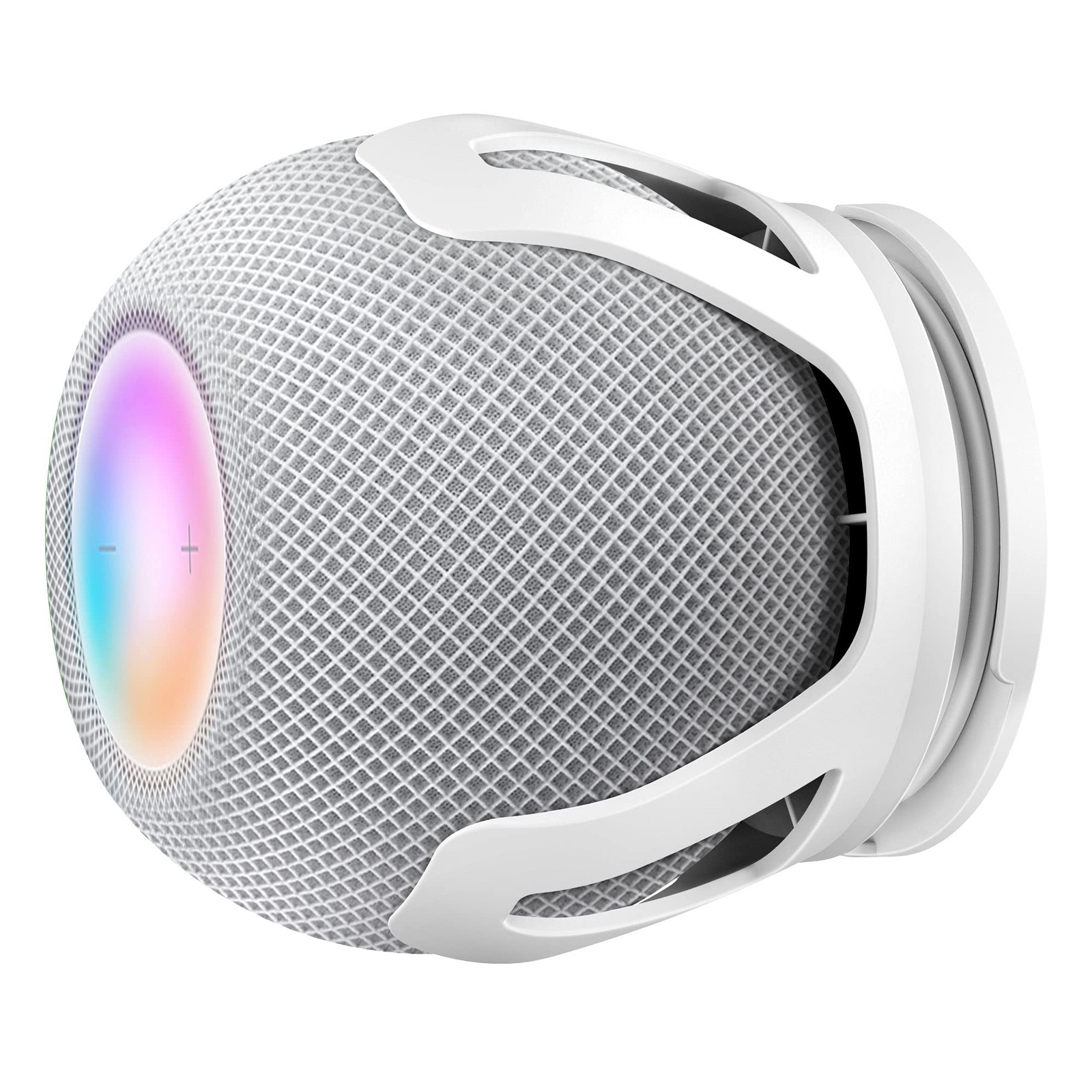 Wall Mount Compatible With Homepod Mini Speaker Cord Management Stand White