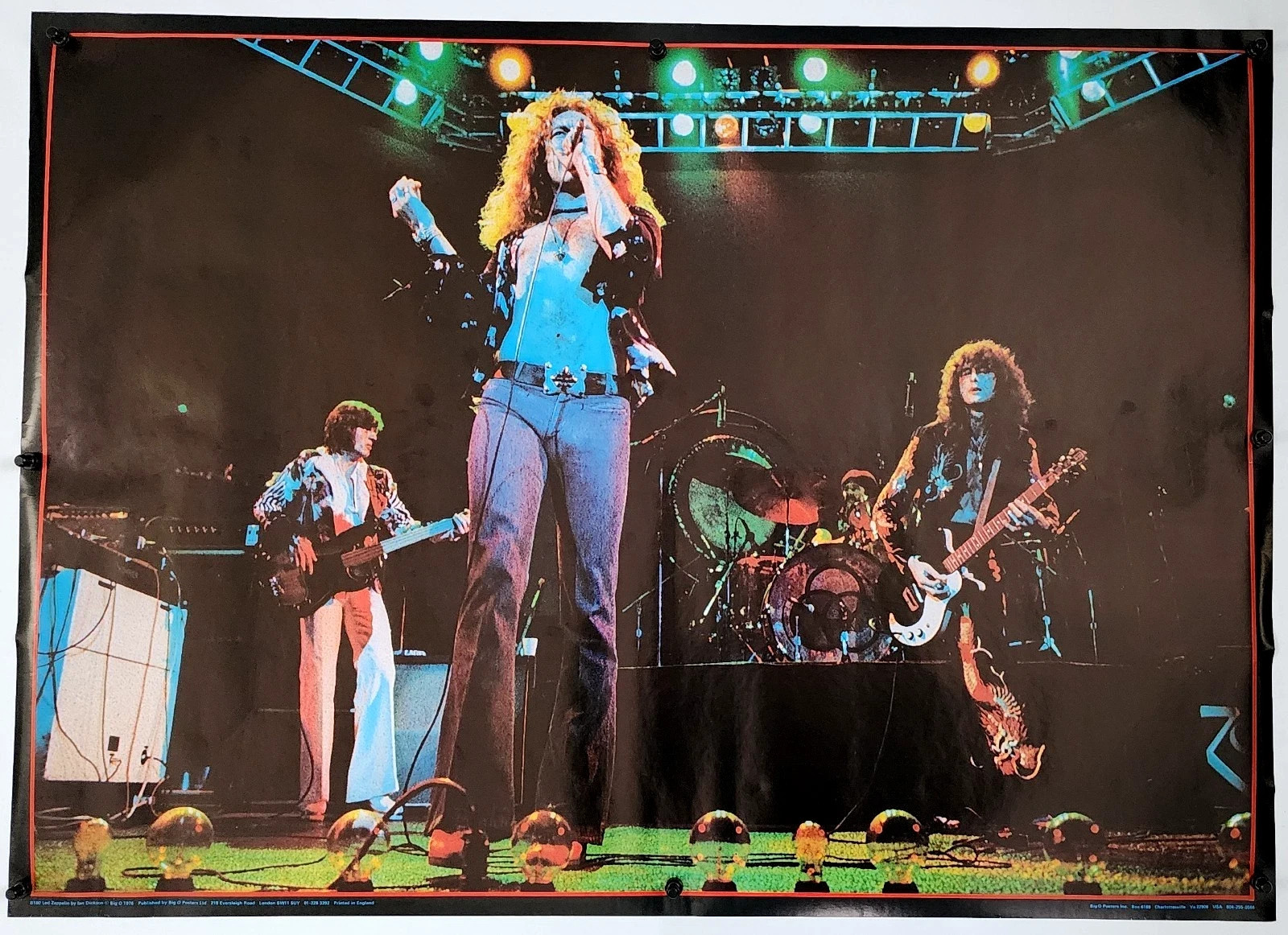 LED ZEPPELIN  POSTER  11 X 17 IN.