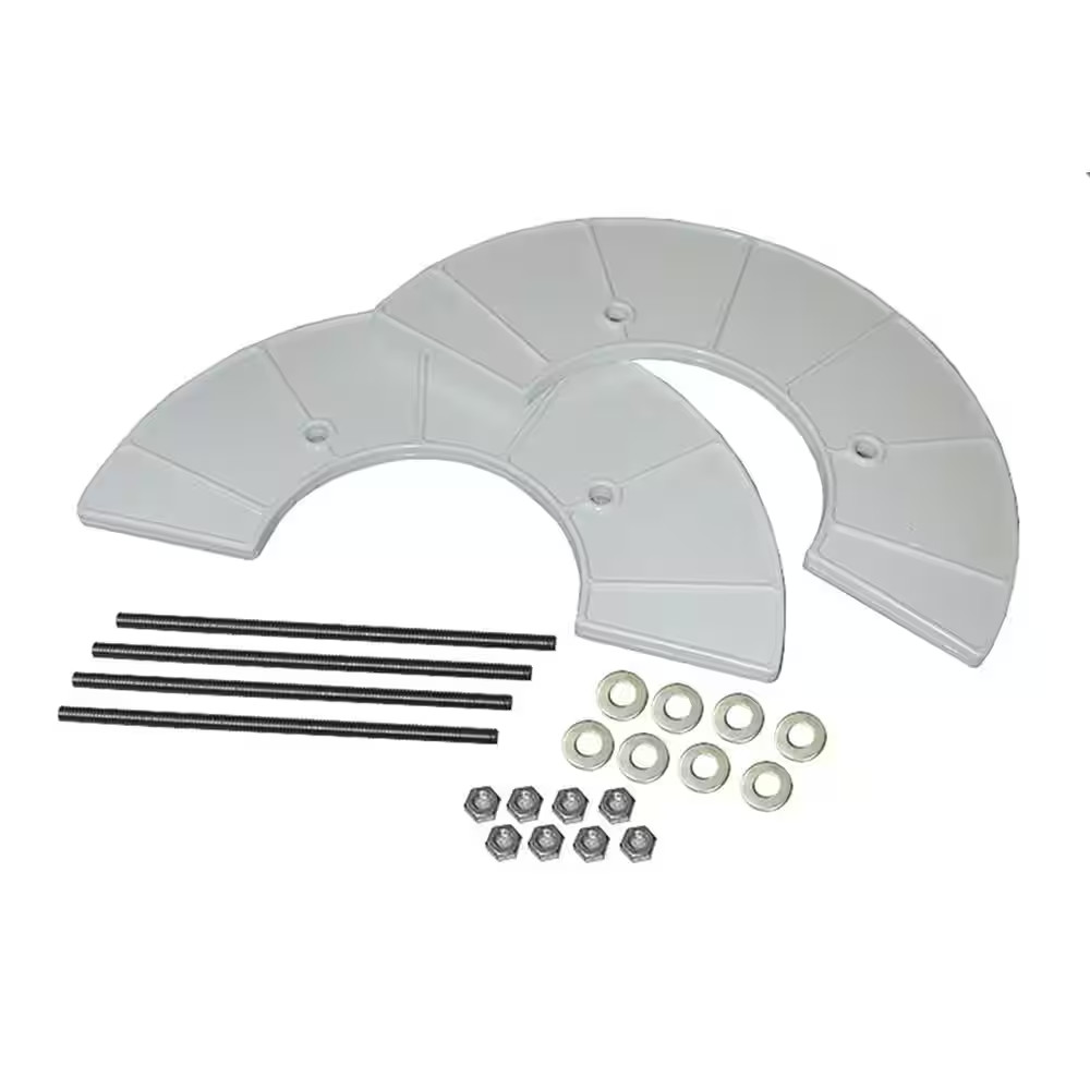 Underdeck Clamp for Roof Drains - for Drains That Fit over 6 In. Sch. 40 DWV Pip